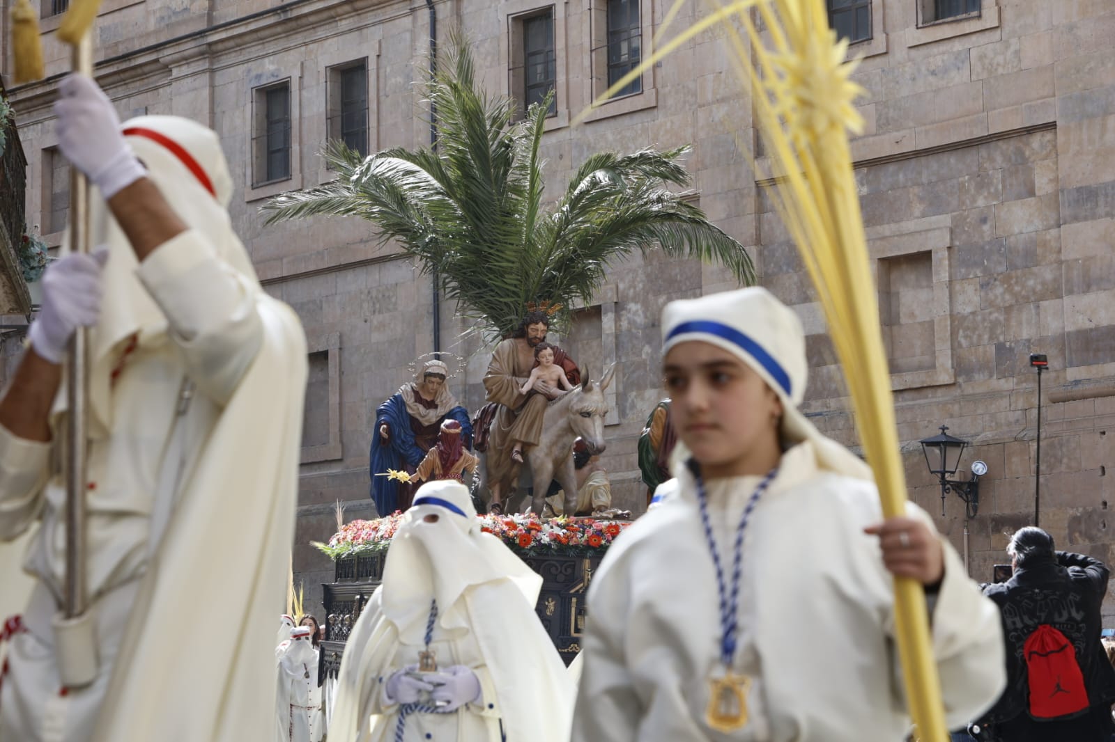 Las mejores imágenes de la procesión de La Borriquilla en Salamanca