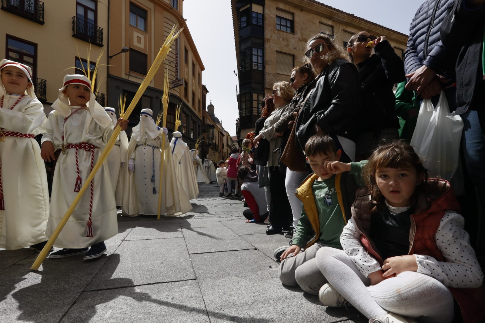 Las mejores imágenes de la procesión de La Borriquilla en Salamanca