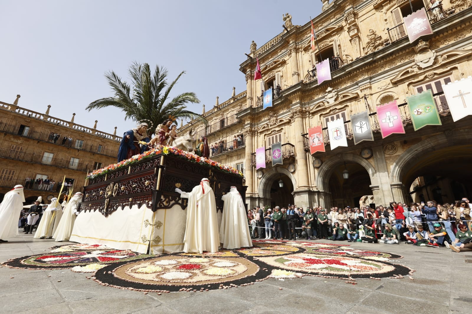 Las mejores imágenes de la procesión de La Borriquilla en Salamanca