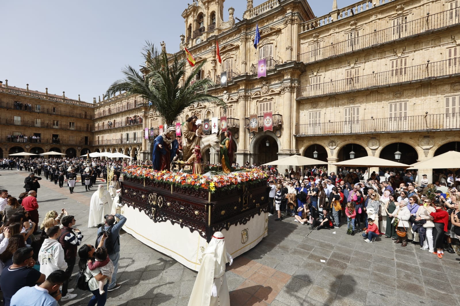 Las mejores imágenes de la procesión de La Borriquilla en Salamanca