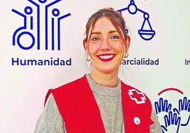 La psicóloga de Cruz Roja Juventud, Carla Vela.