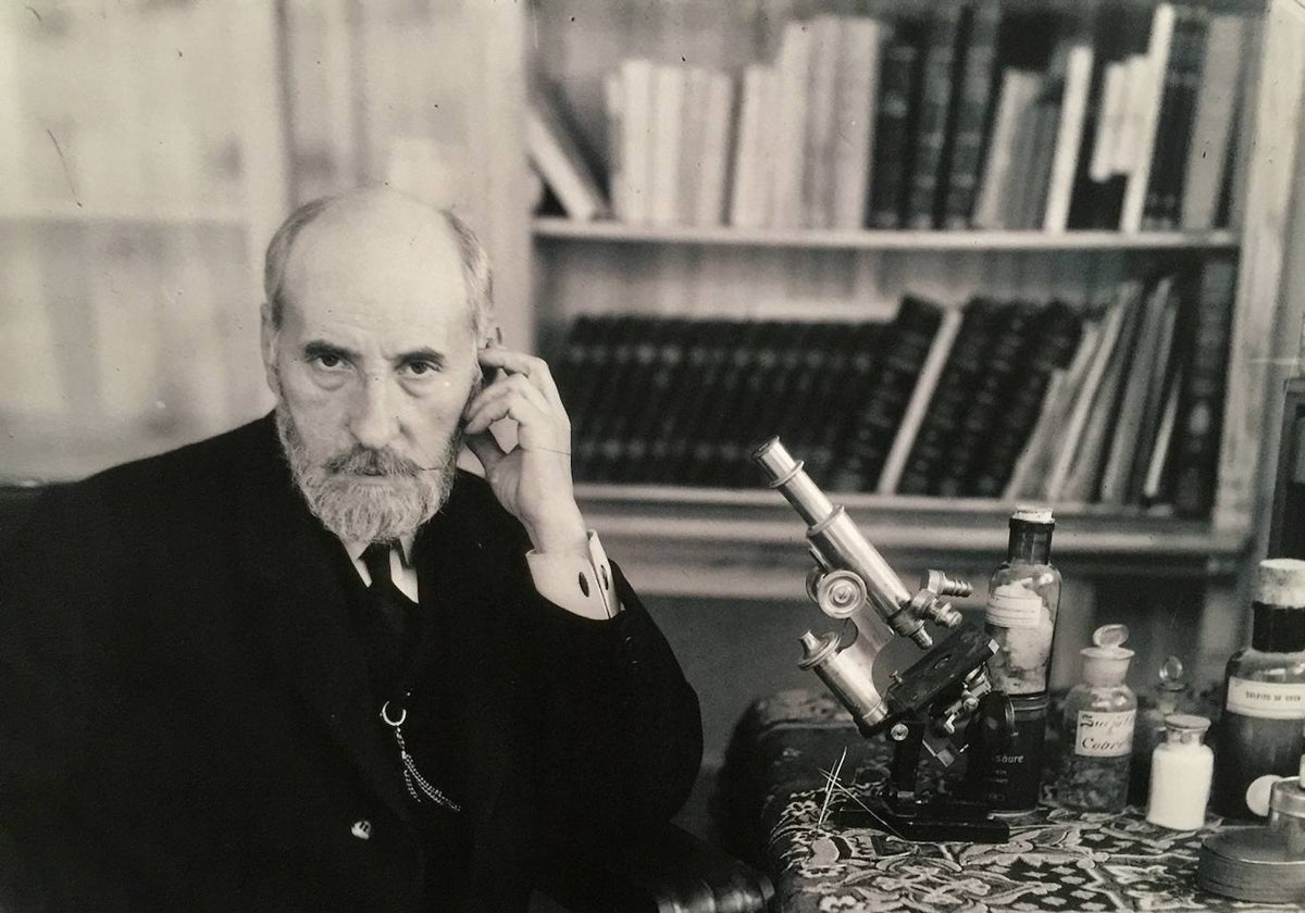 El científico y médico Santiago Ramón y Cajal.