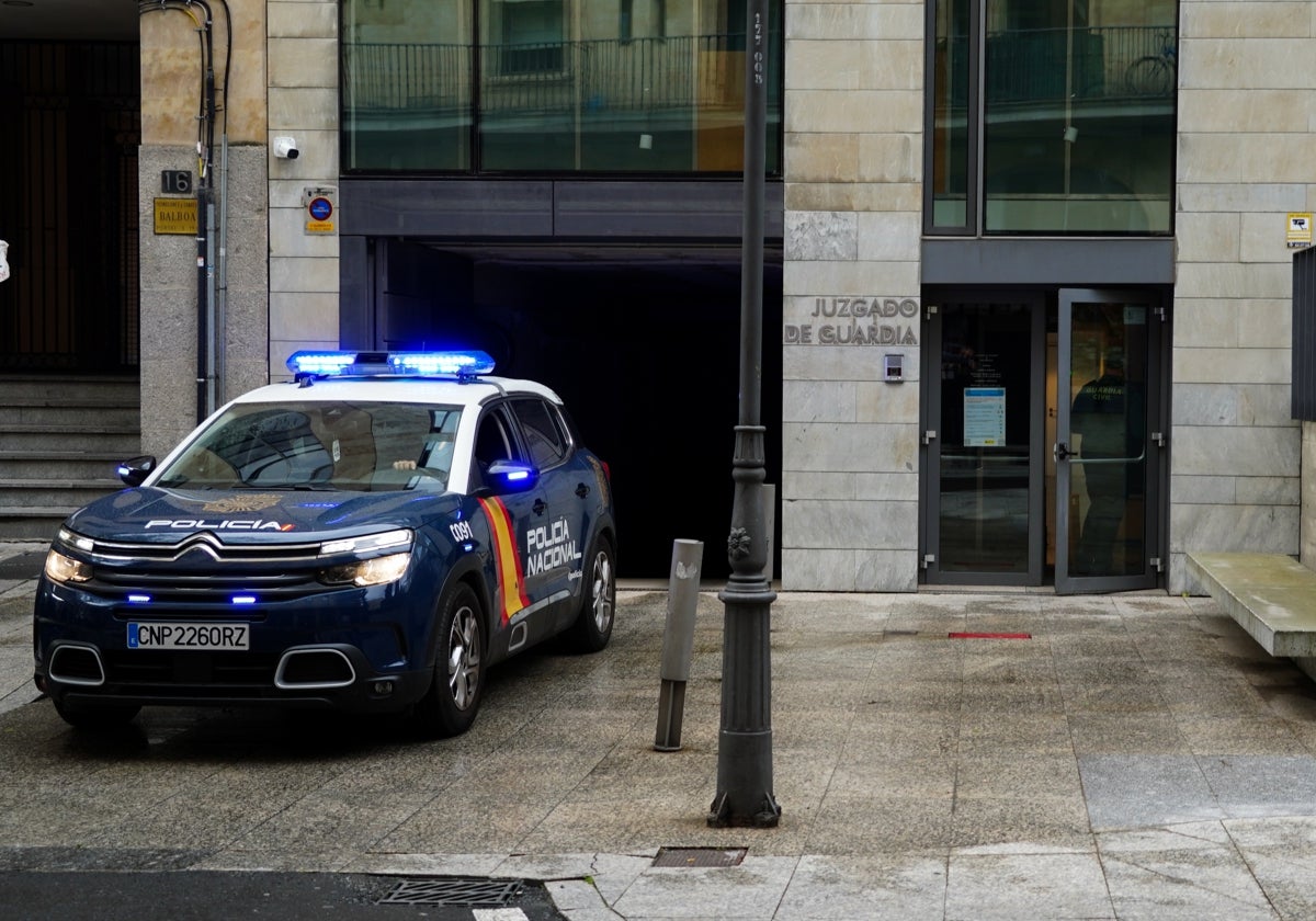 El investigado ha declarado este martes en los Juzgados de Salamanca.