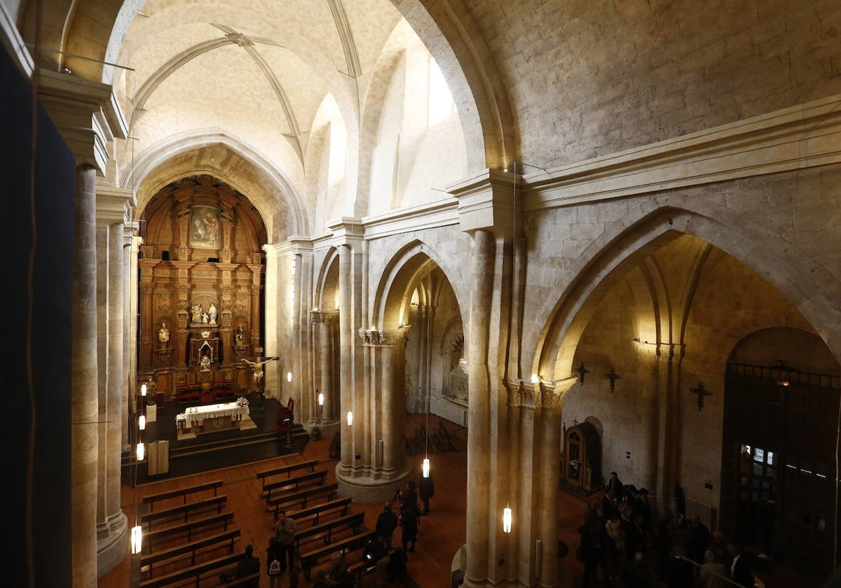 Imagen de la iglesia de San Martín que puede verse en este programa.