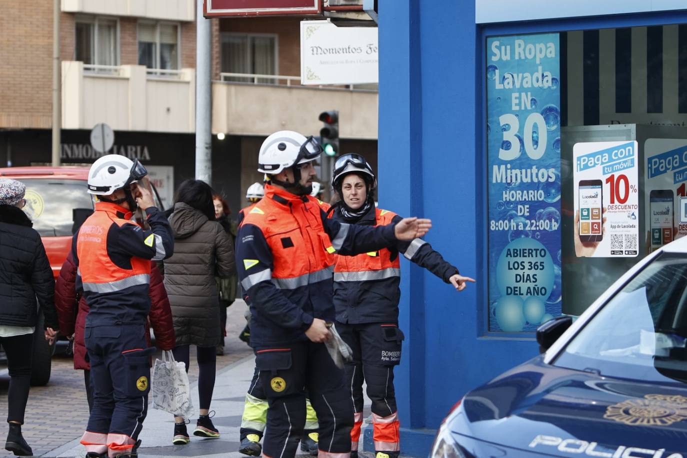 Así ha sido el desalojo del edificio de Príncipe de Vergara