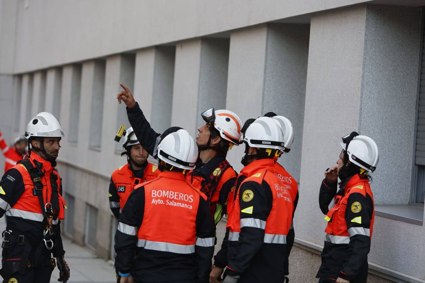 Así ha sido el desalojo del edificio de Príncipe de Vergara