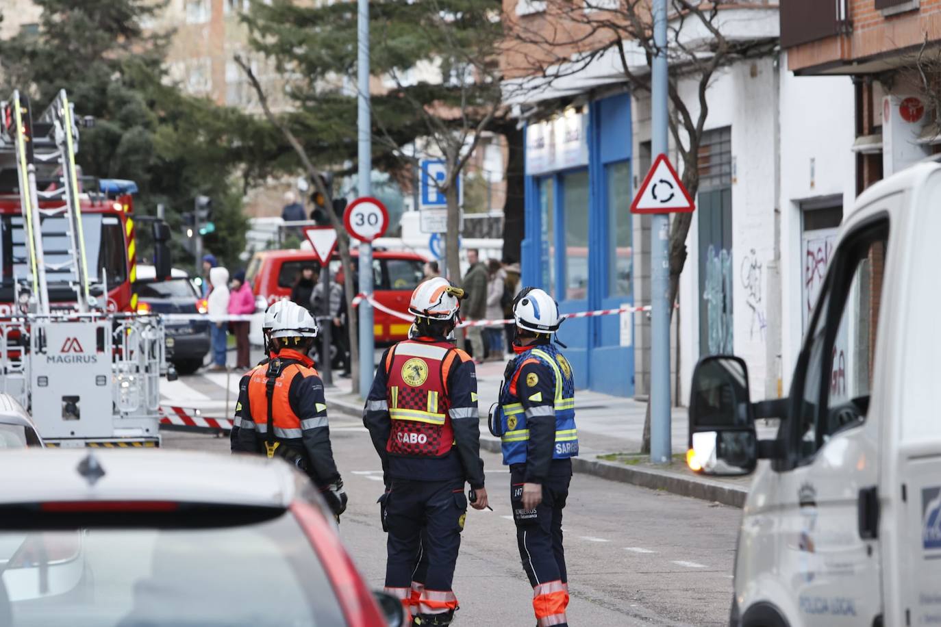 Así ha sido el desalojo del edificio de Príncipe de Vergara