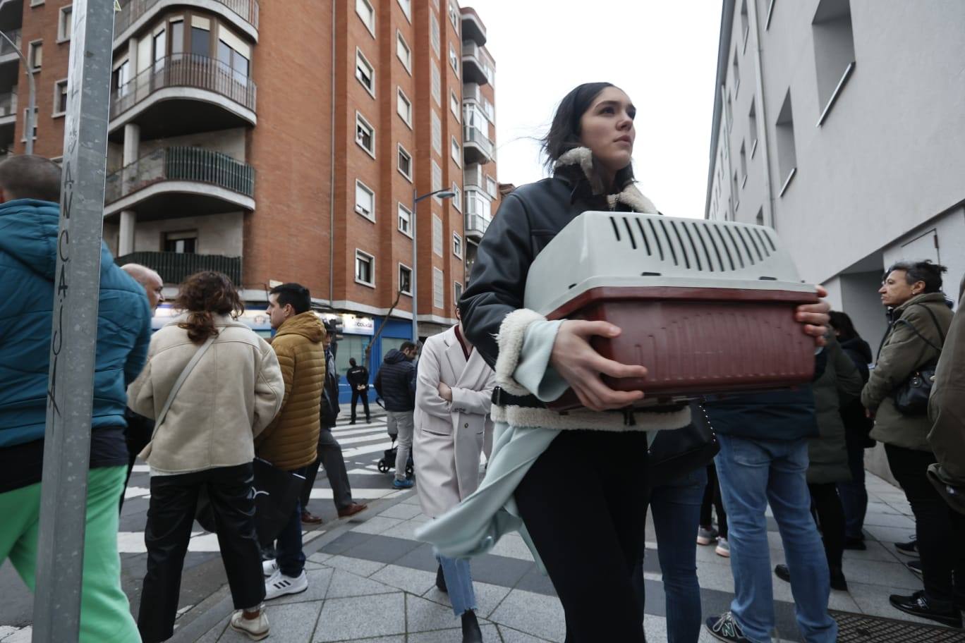 Así ha sido el desalojo del edificio de Príncipe de Vergara