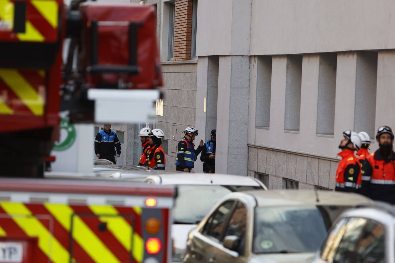 Así ha sido el desalojo del edificio de Príncipe de Vergara