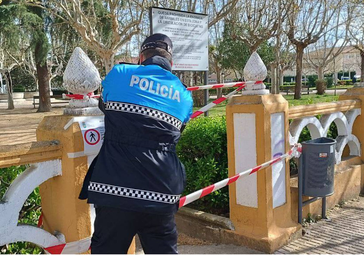 Ciudad Rodrigo ha cerrado el acceso a los parques por el fuerte viento