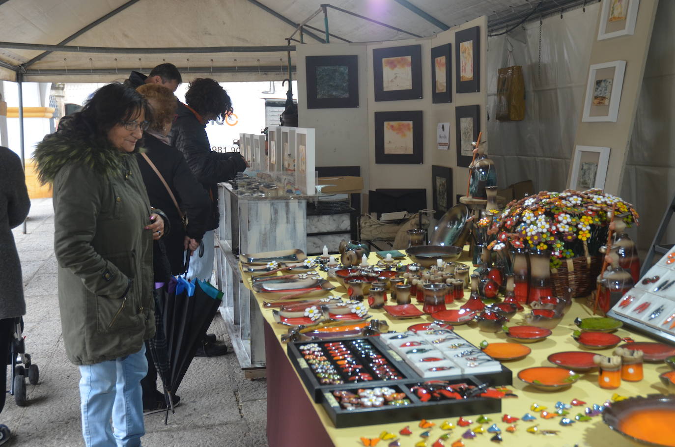 Ciudad Rodrigo encuentra refugio en el III Mercado Artesano