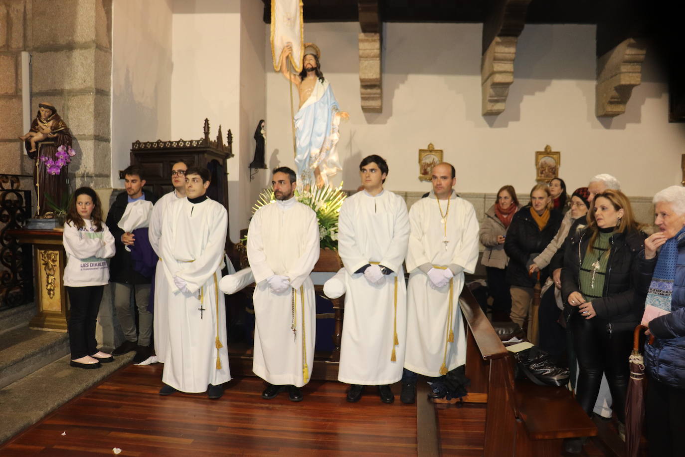 Béjar se queda sin Encuentro, pero sus parroquias celebran la Pascua de Resurrección