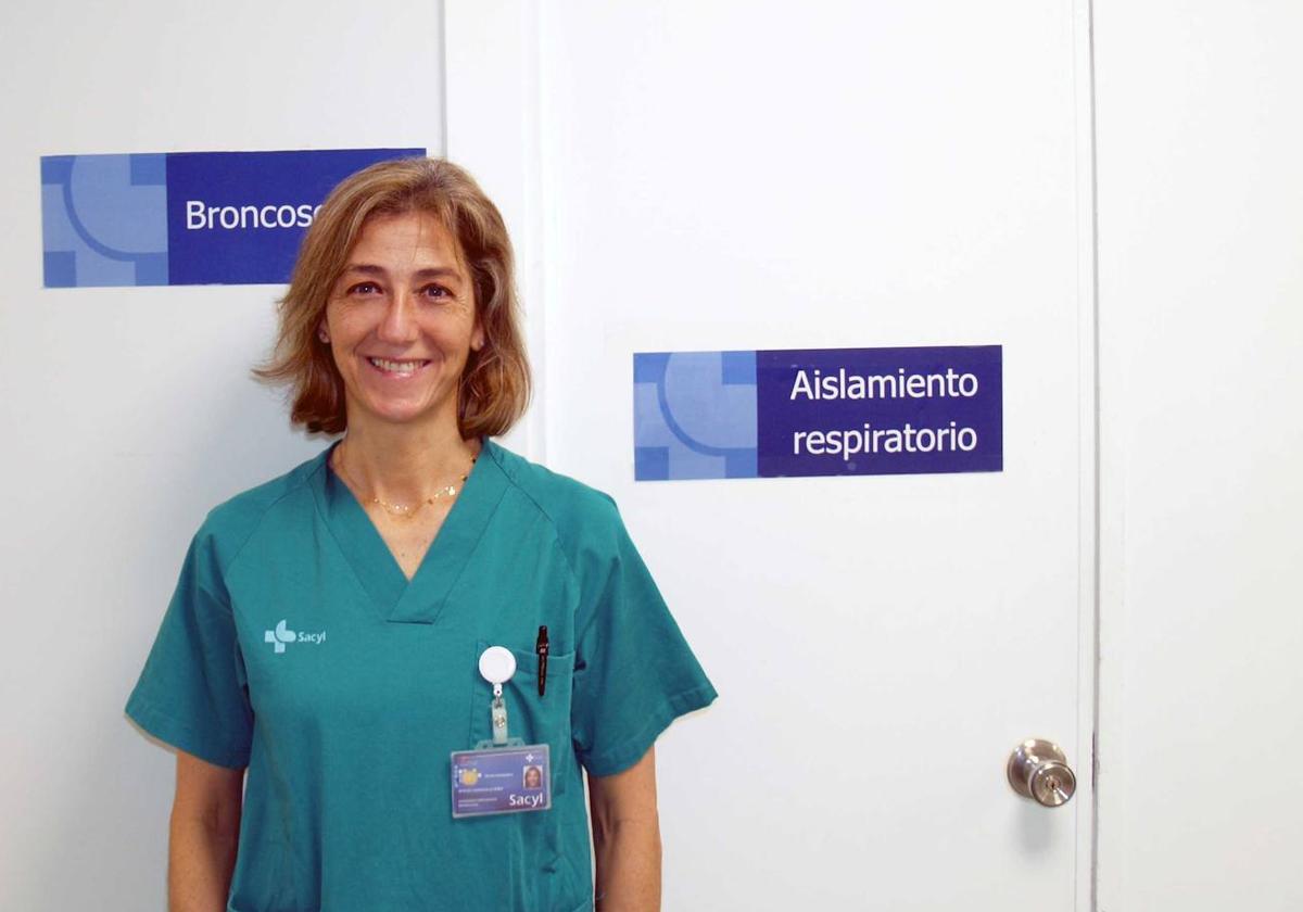 La doctora Rosa Cordovilla, jefa del servicio de Neumología.