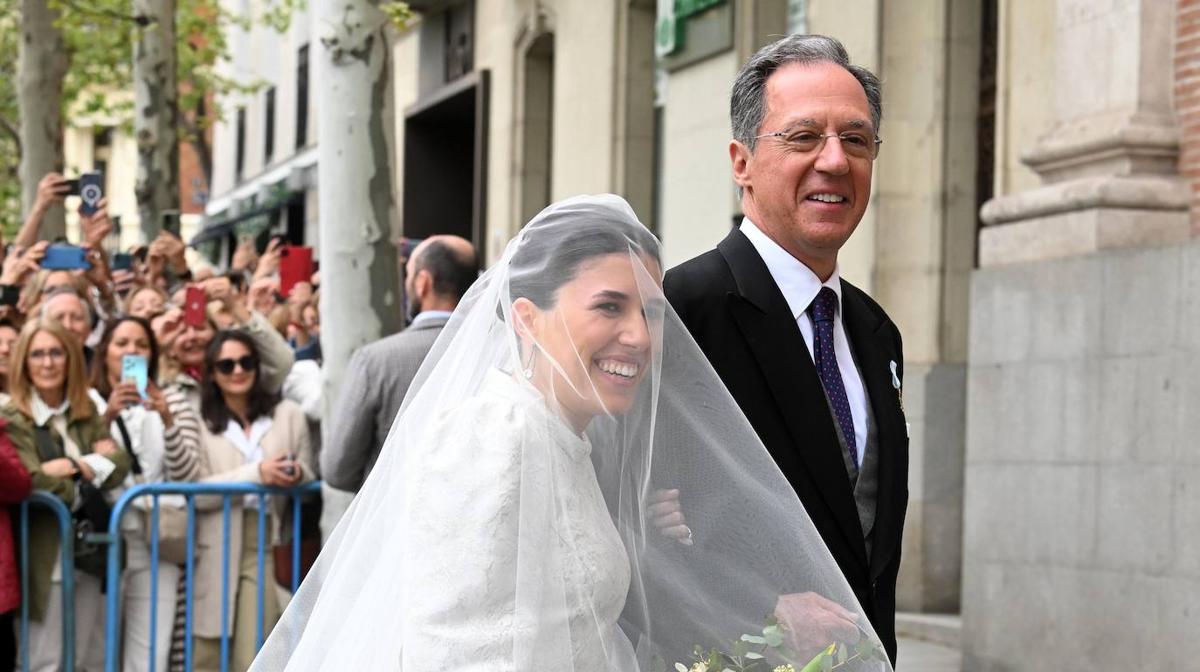 La historia del vestido de boda de Teresa Urquijo con Martínez-Almeida