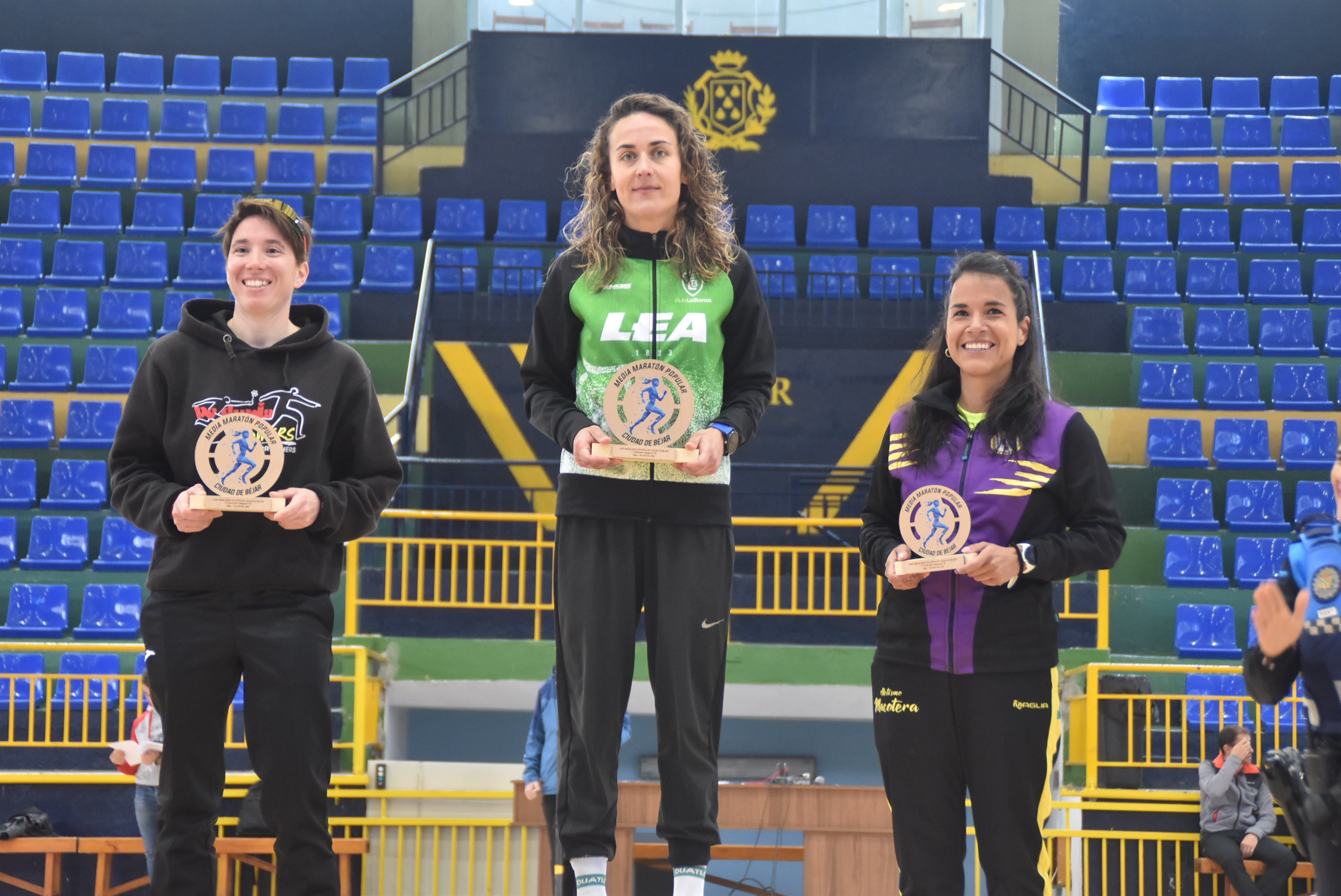 Dani Sanz y Ester Rodríguez ganan la Medio Maratón de Béjar