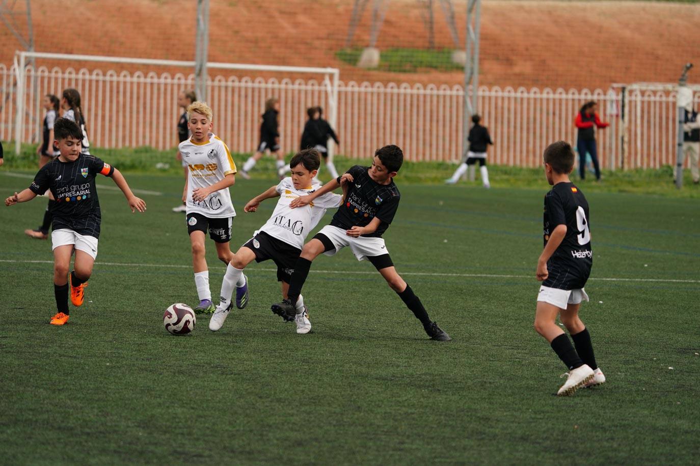 Las mejores imágenes de la jornada 21 del fútbol base en Salamanca