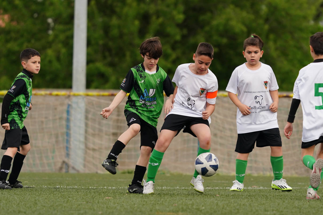 Las mejores imágenes de la jornada 21 del fútbol base en Salamanca