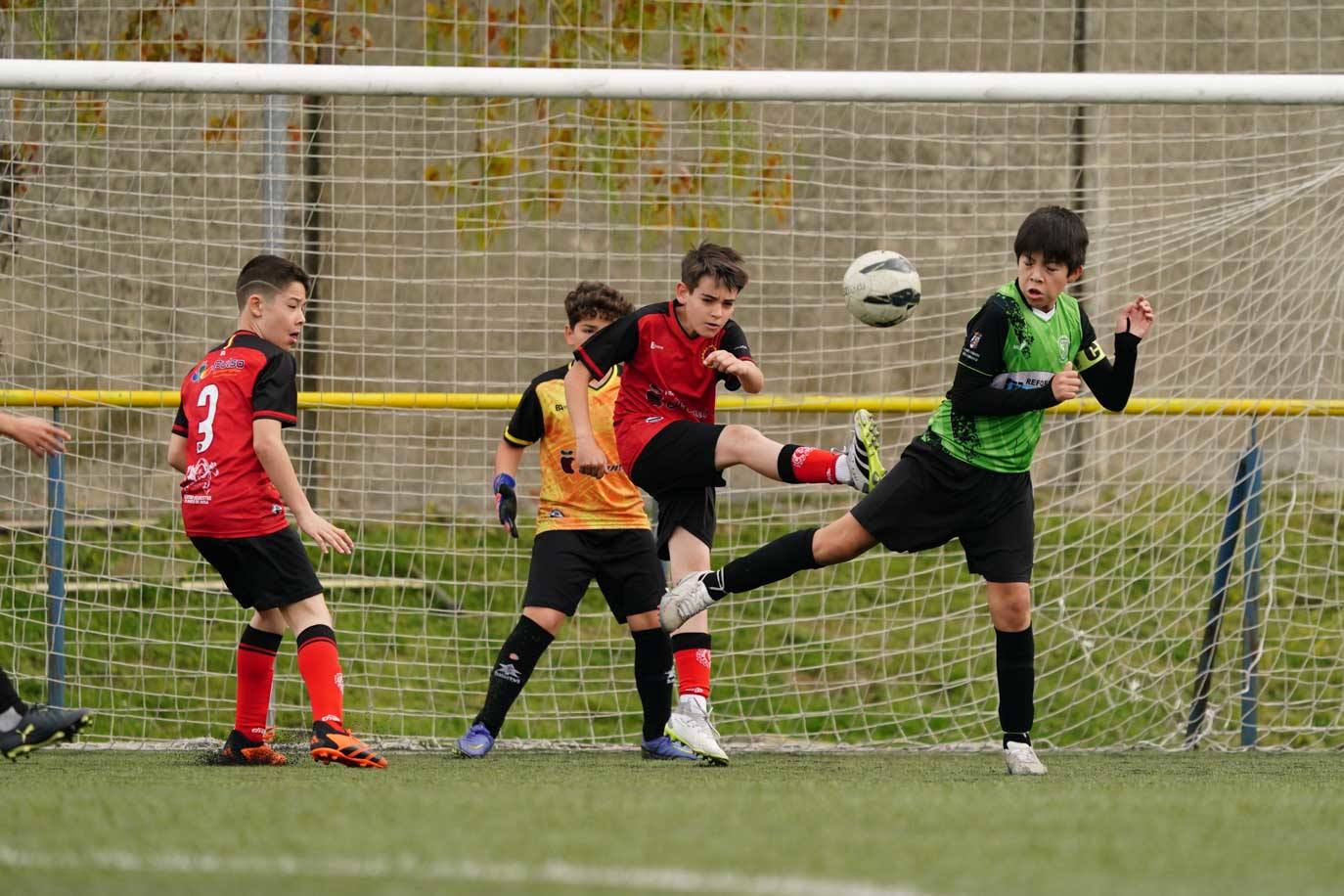 Las mejores imágenes de la jornada 21 del fútbol base en Salamanca