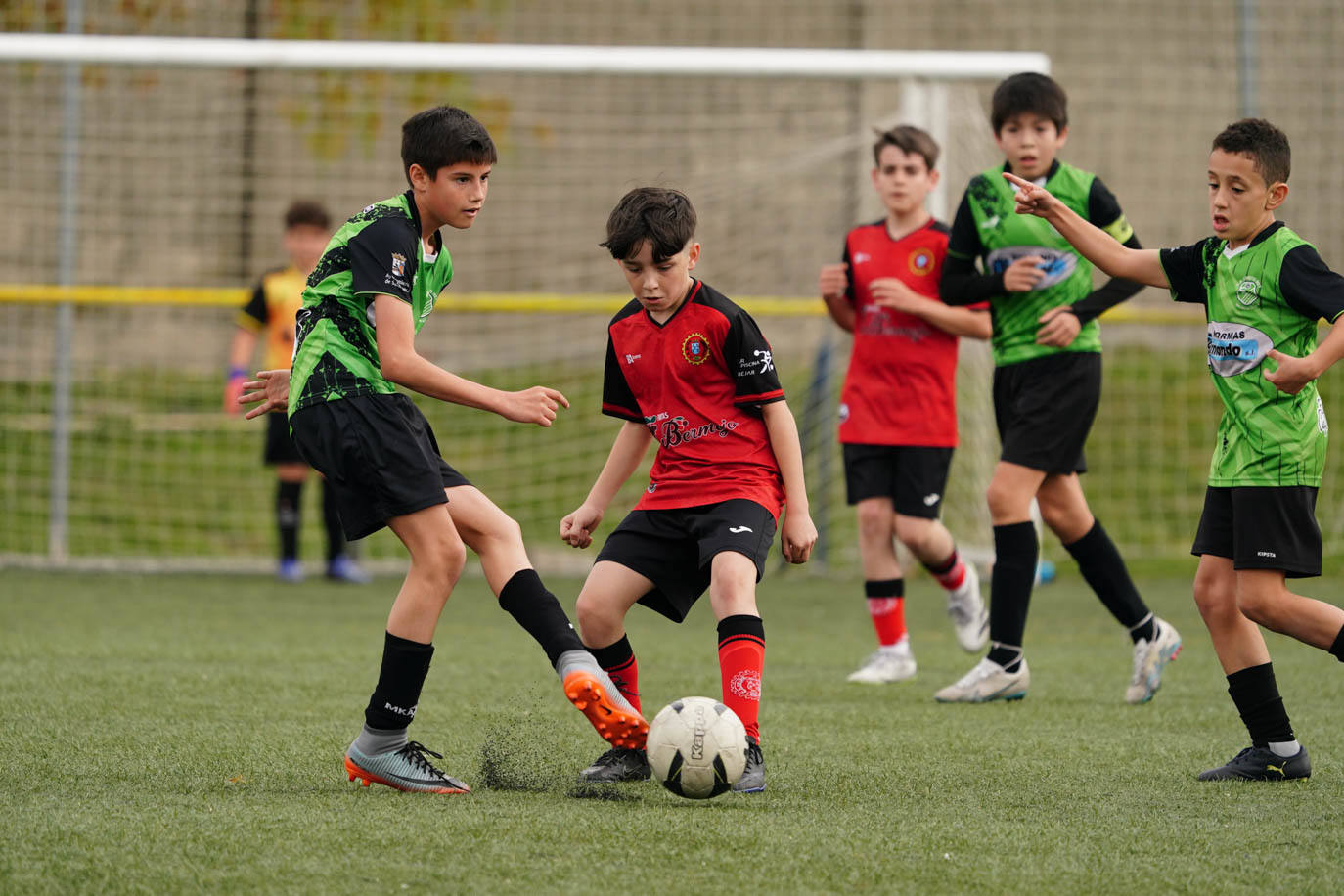 Las mejores imágenes de la jornada 21 del fútbol base en Salamanca