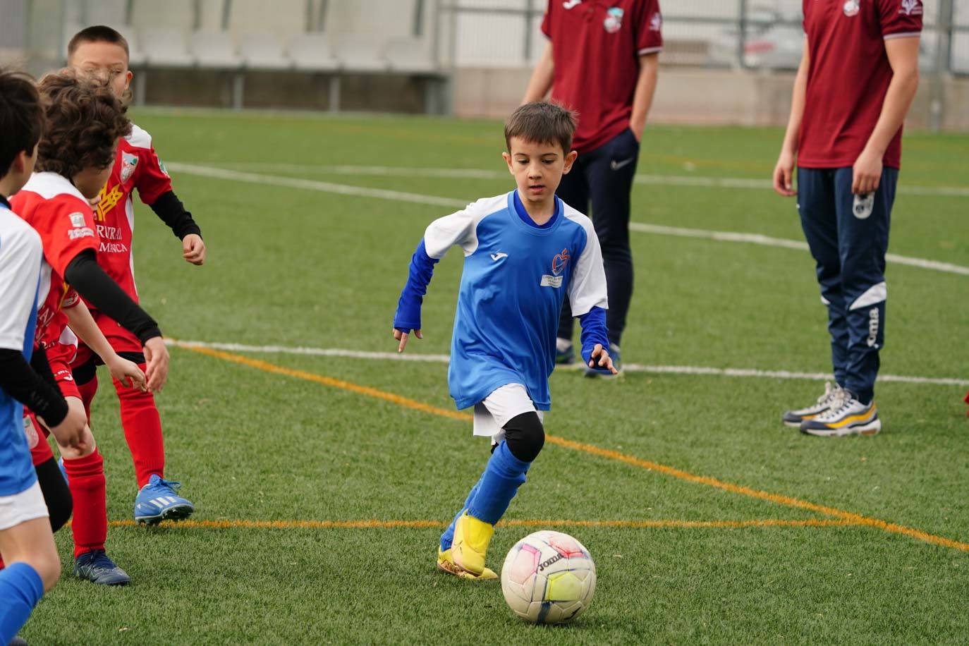 Las mejores imágenes de la jornada 21 del fútbol base en Salamanca