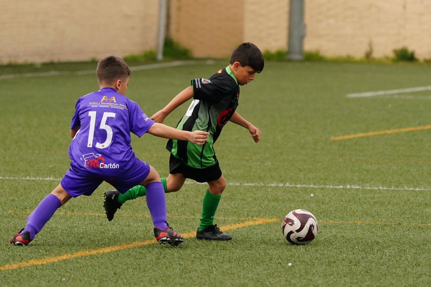 Las mejores imágenes de la jornada 21 del fútbol base en Salamanca