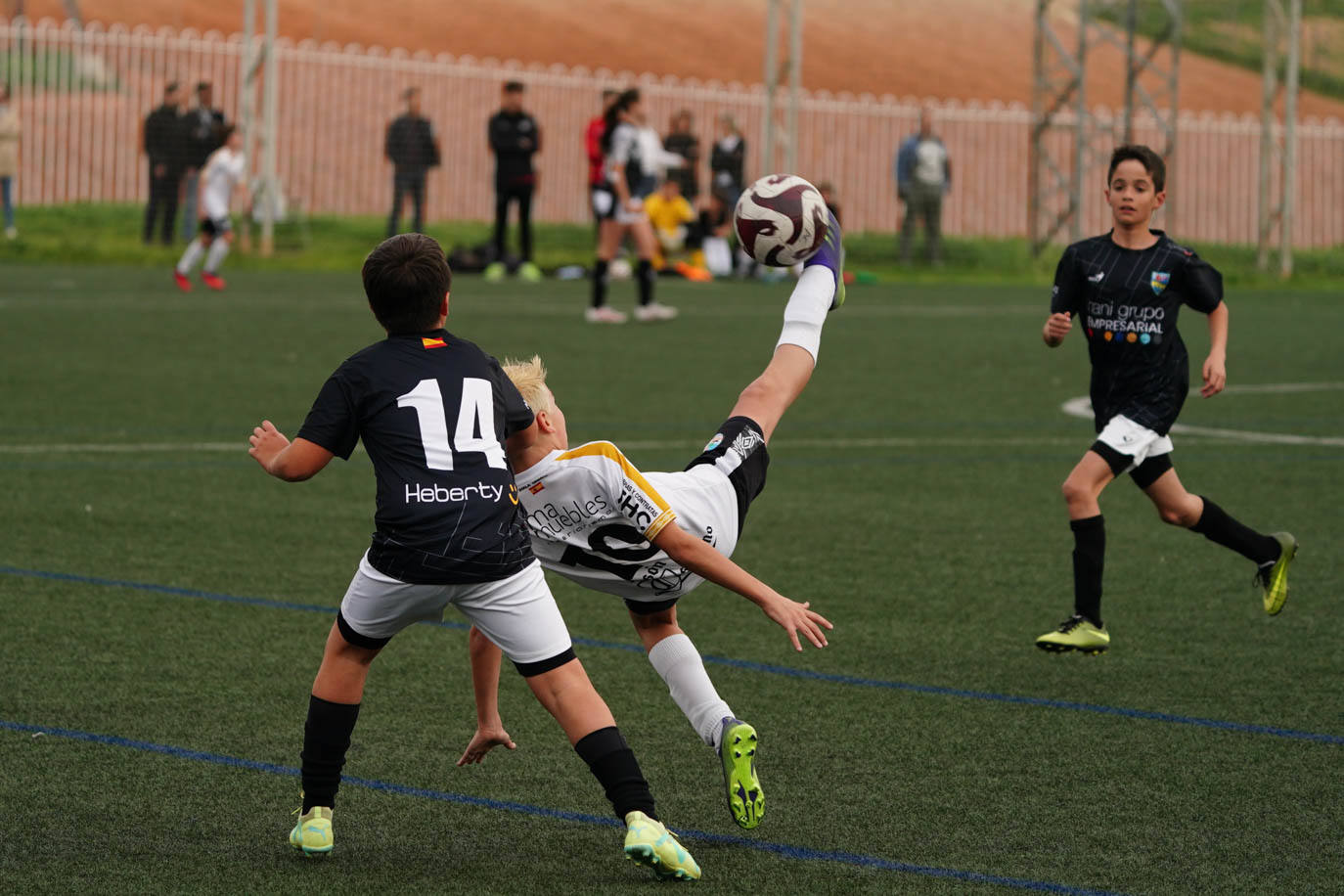 Las mejores imágenes de la jornada 21 del fútbol base en Salamanca