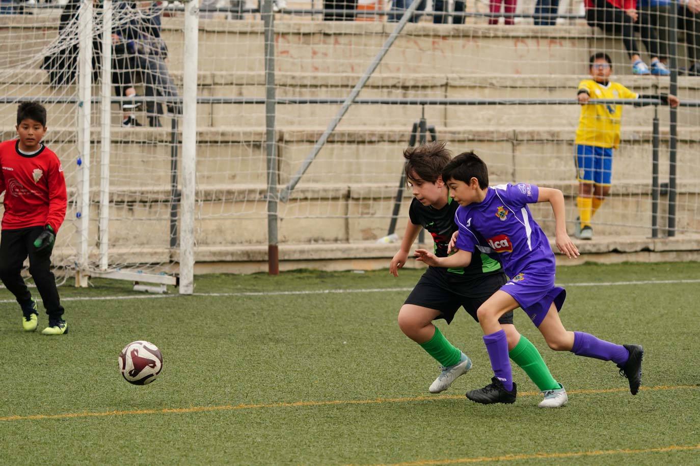 Las mejores imágenes de la jornada 21 del fútbol base en Salamanca