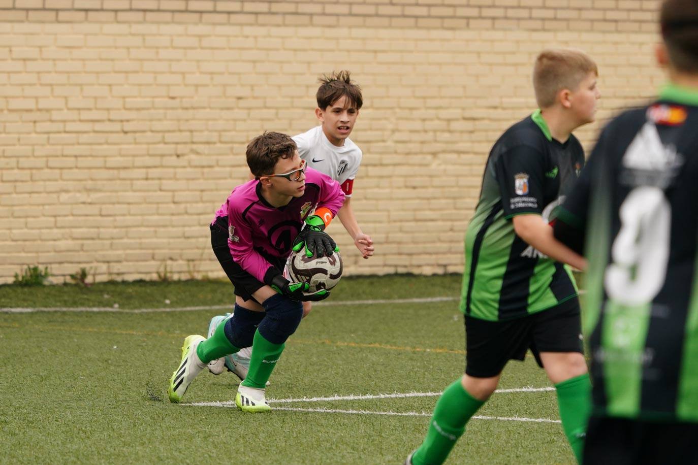 Las mejores imágenes de la jornada 21 del fútbol base en Salamanca