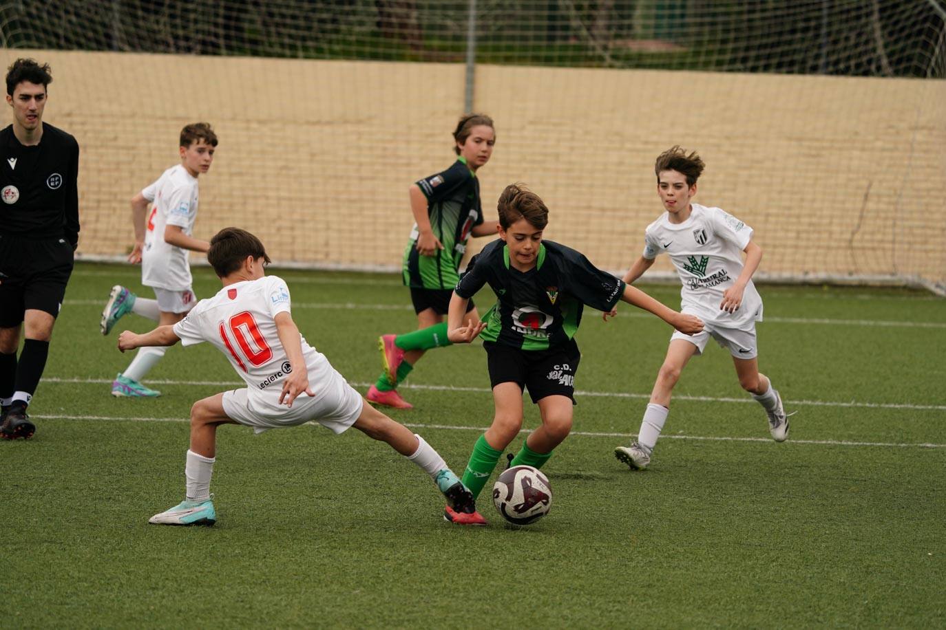 Las mejores imágenes de la jornada 21 del fútbol base en Salamanca