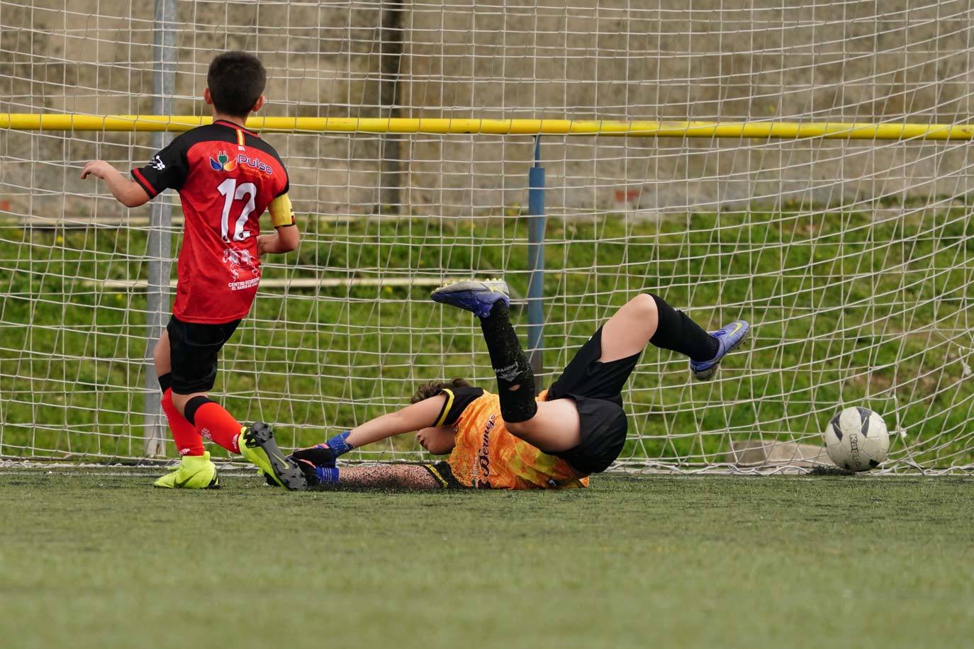 Las mejores imágenes de la jornada 21 del fútbol base en Salamanca