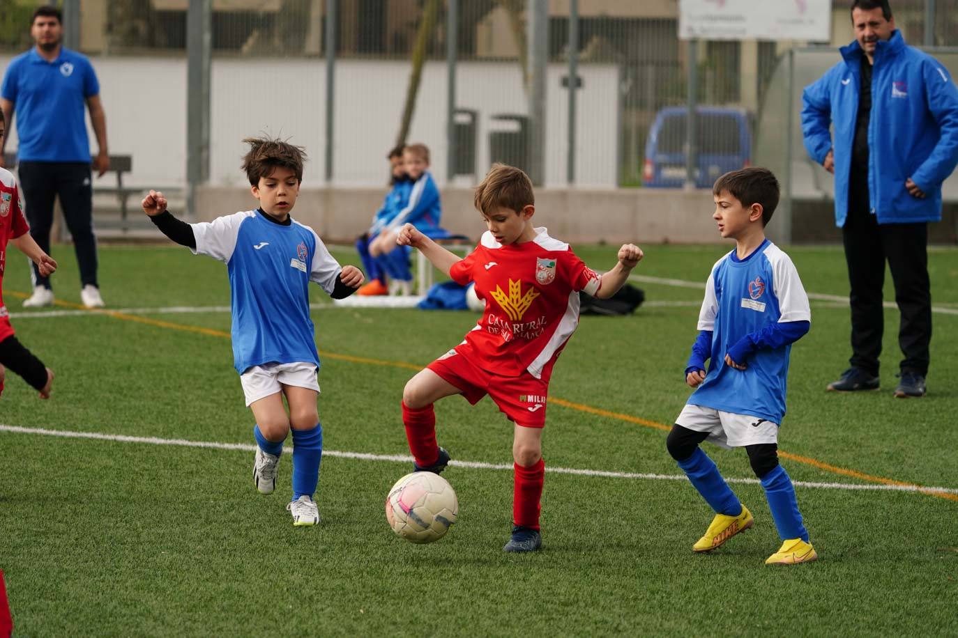 Las mejores imágenes de la jornada 21 del fútbol base en Salamanca