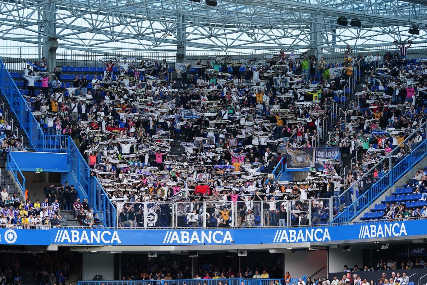 Las mejores imágenes del Deportivo de la Coruña -Unionistas en Riazor