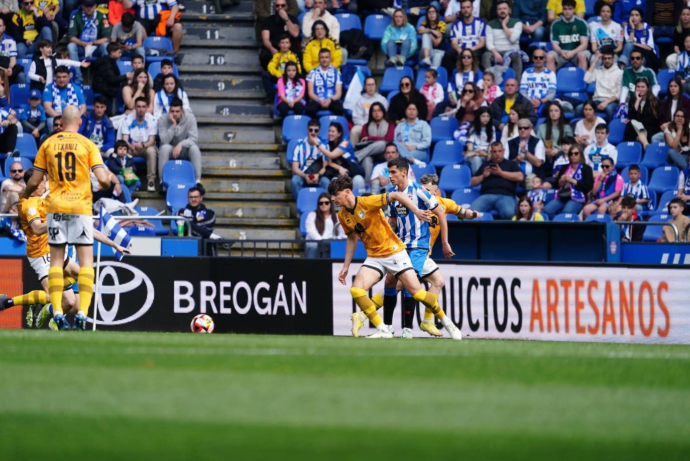 Las mejores imágenes del Deportivo de la Coruña -Unionistas en Riazor