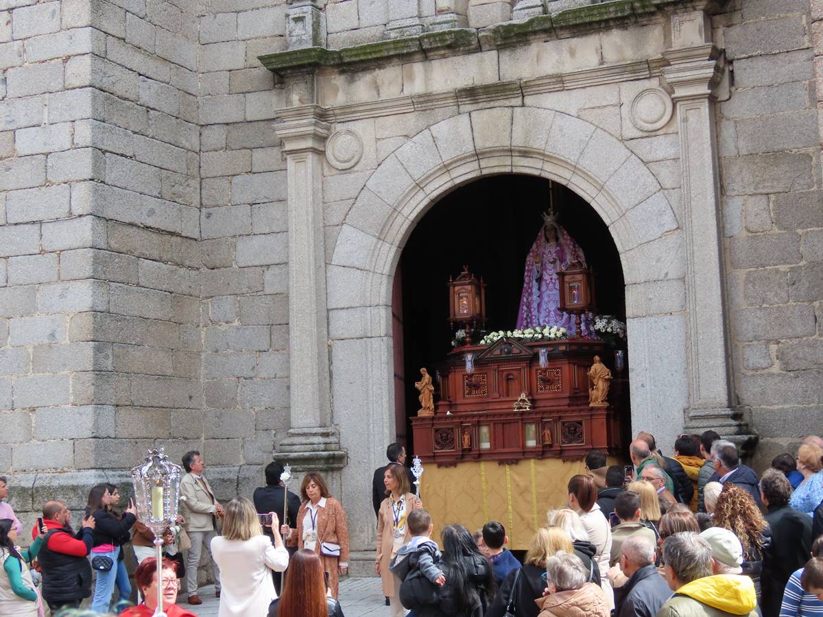 Sol espléndido para la Virgen de la Misericordia en Peñaranda