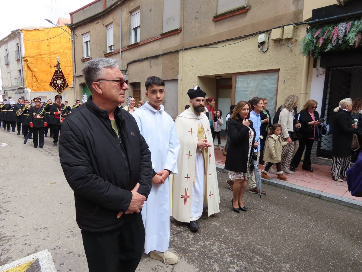 Sol espléndido para la Virgen de la Misericordia en Peñaranda