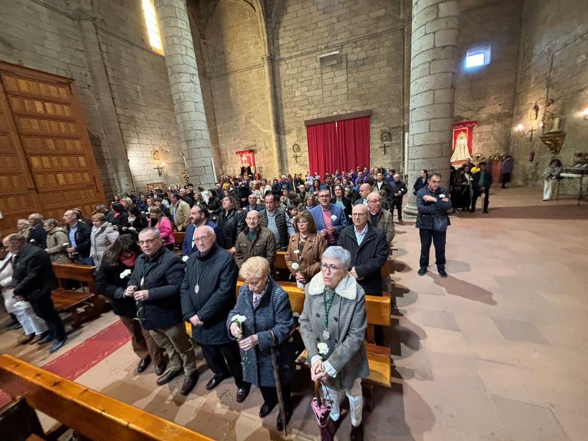 Sol espléndido para la Virgen de la Misericordia en Peñaranda