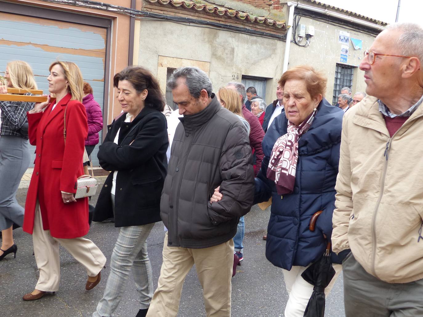 Jotas en honor a Santa Bárbara en Villoria