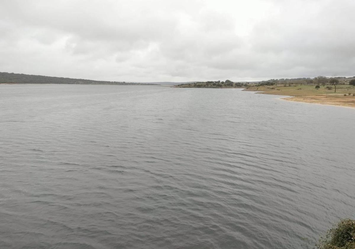 El embalse de Santa Teresa.