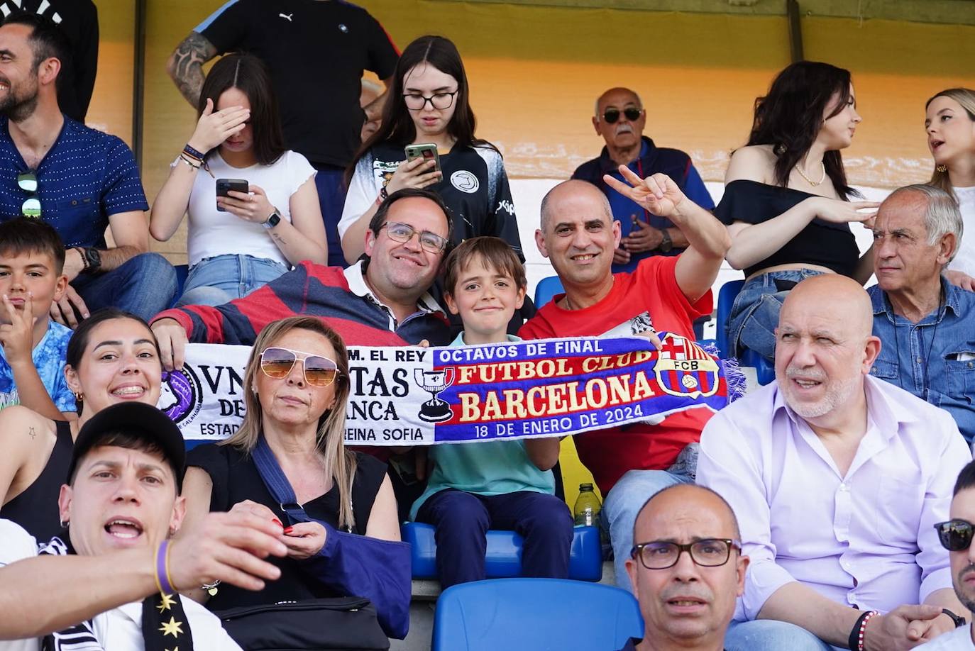 Búscate en la grada del Reina Sofía en el partido contra el Barça B