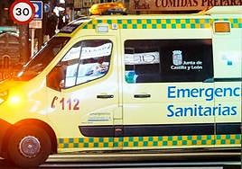 Una imagen de una ambulancia.