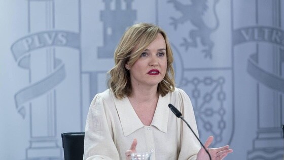 La ministra Portavoz, de Educación, Formación Profesional y Deporte, Pilar Alegría.