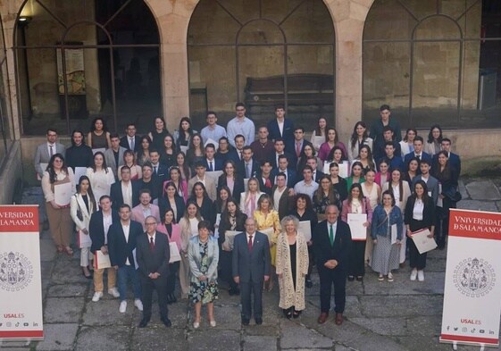 Un momento de la entrega de los Premios Extraordinarios de Grado