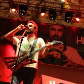 Iván Sevillano, 'Huecco' en un concierto de las Ferias y Fiestas en honor a la Virgen de la Vega en la Plaza Mayor de Salamanca en el año 2012.