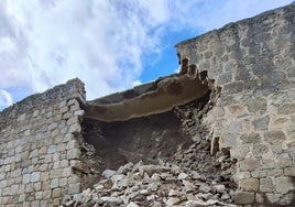 Derribo en la muralla de Ledesma