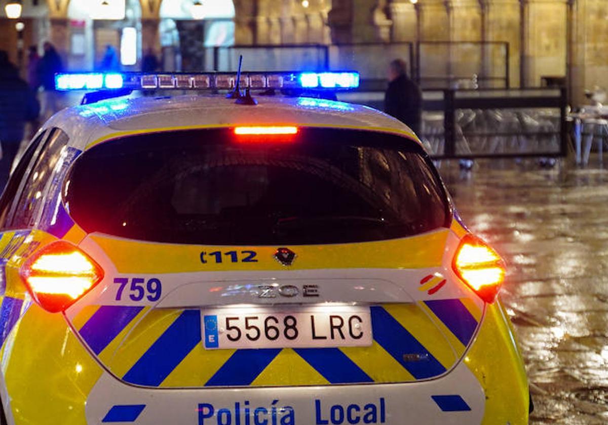 Ruidosa noche en Salamanca con cinco intervenciones policiales