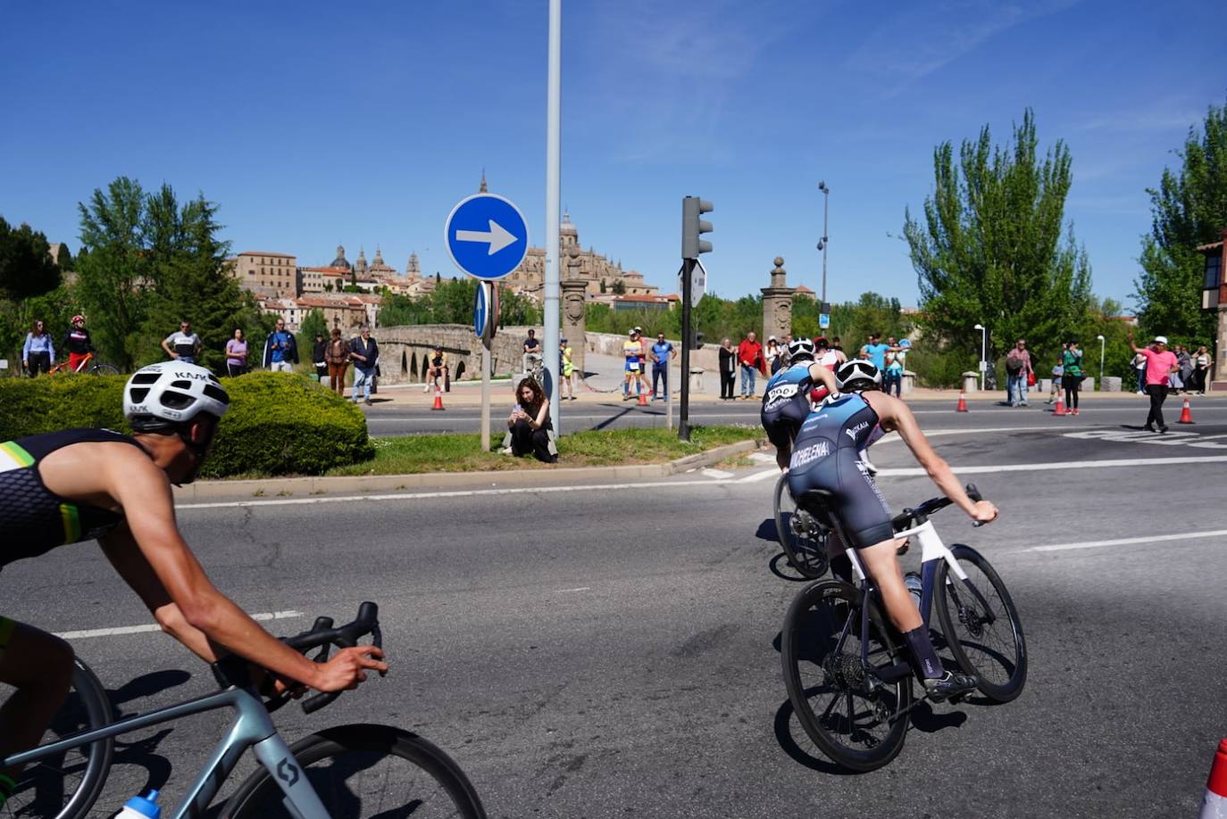 Nicolás Regidor y Marina Muñoz vencen en el Duatlón Sprint Grupo Andrés