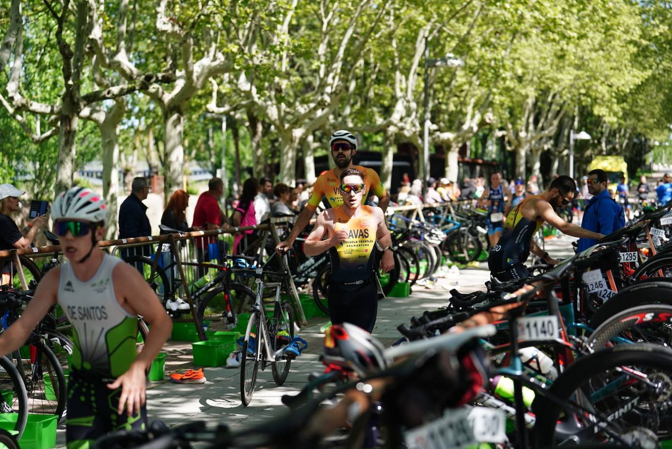 Nicolás Regidor y Marina Muñoz vencen en el Duatlón Sprint Grupo Andrés