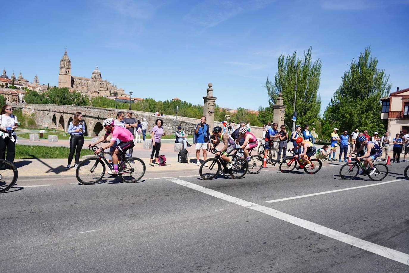 Nicolás Regidor y Marina Muñoz vencen en el Duatlón Sprint Grupo Andrés