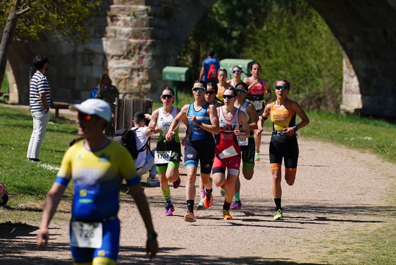 Nicolás Regidor y Marina Muñoz vencen en el Duatlón Sprint Grupo Andrés