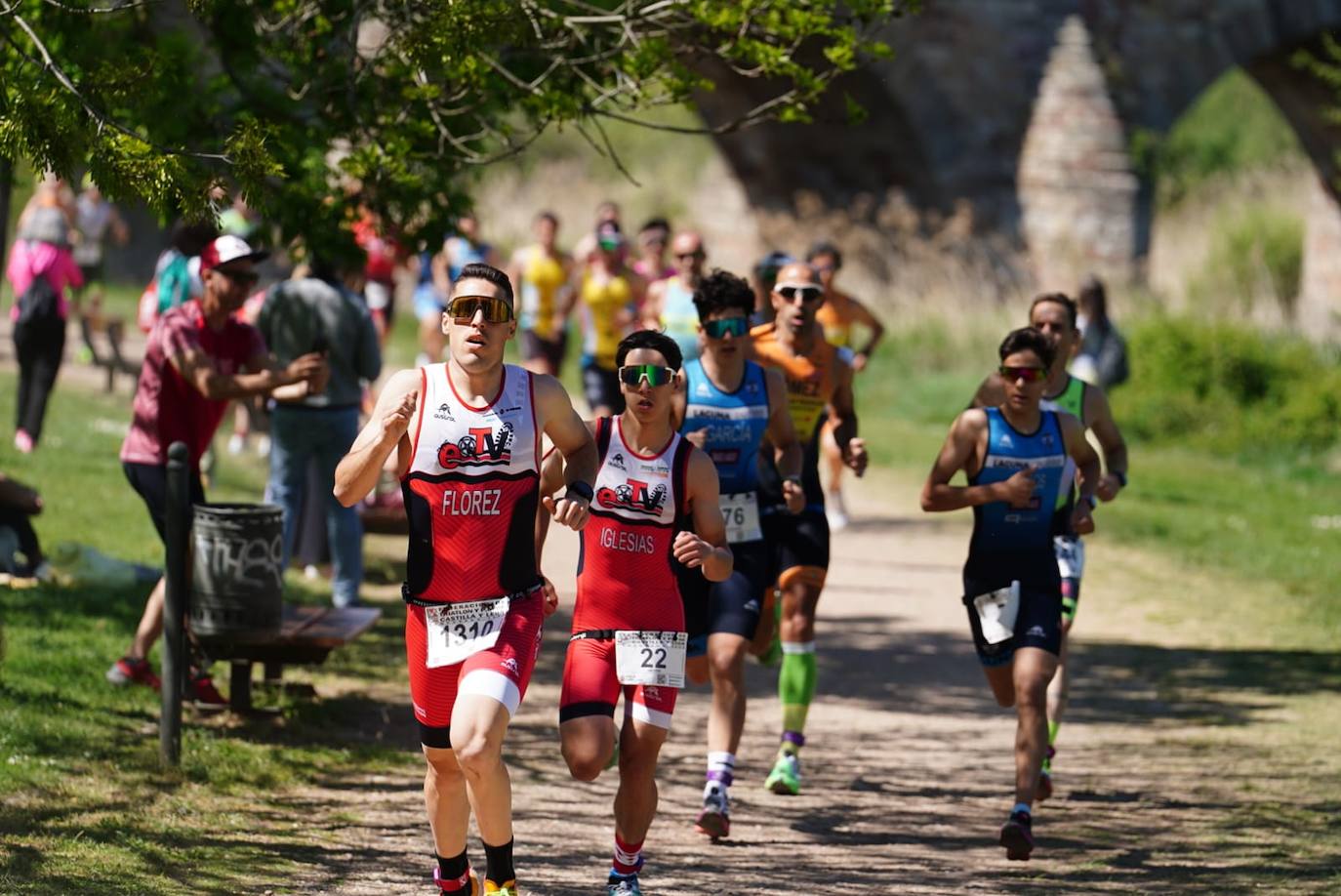 Nicolás Regidor y Marina Muñoz vencen en el Duatlón Sprint Grupo Andrés